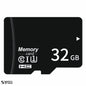 Black 32GB memory card centered on white background, labeled 'Memory Card HC - 32GB'.