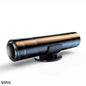 Black emergency car hammer on black display stand with white background – minimal and sleek product showcase