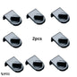 Two-piece black window safety lock set for enhanced home protection. Ideal for securing multiple windows or doors – displayed on white background.