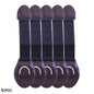 Set of 5 brown child safety locks for nursery furniture - secure babyproofing accessory