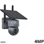 Camouflage WiFi surveillance unit with 32GB memory card included, designed for remote monitoring and secure footage storage, displayed on a clean white background.