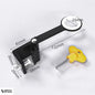 Large window security latch with dimensions shown on a clean white background, designed for enhanced window protection