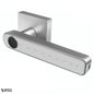 Silver TTlock smart lock without extra features on white background