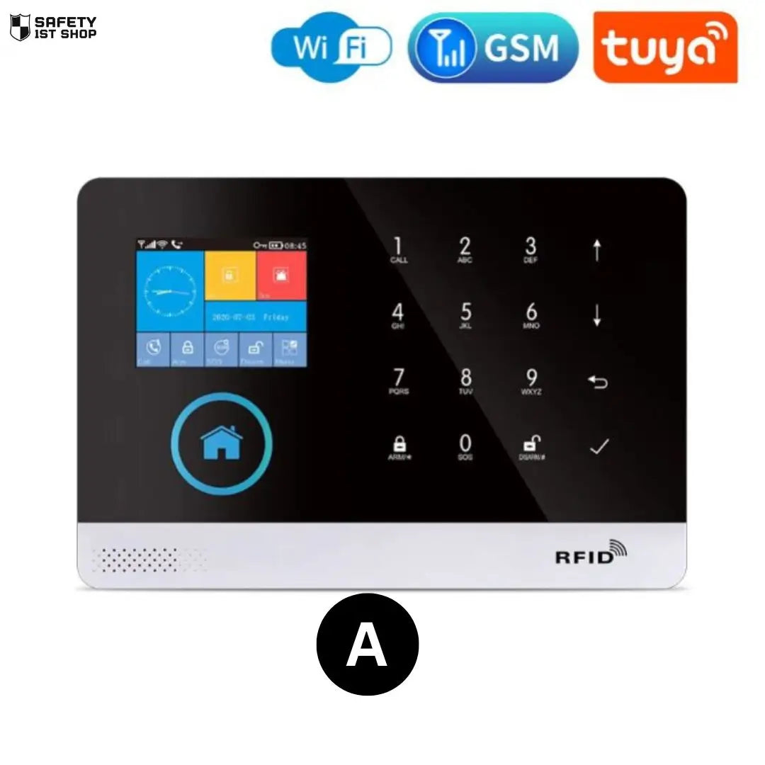 Core smart home security hub available with EU and UK plug options – minimal standalone version displayed on white background.