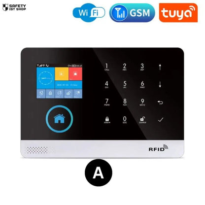 Core smart home security hub available with EU and UK plug options – minimal standalone version displayed on white background.