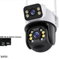 Smart surveillance camera in 4MP resolution including 64GB SD card, ideal for onboard video storage and plug-and-play installation