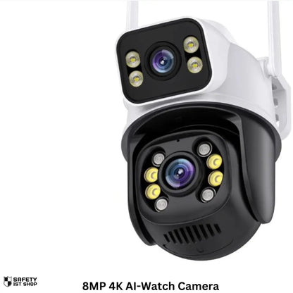 8MP smart surveillance camera without SD card, offering ultra-high-definition video quality and enhanced surveillance capabilities