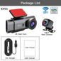 Dash Cam Camera Ultra HD 4K 